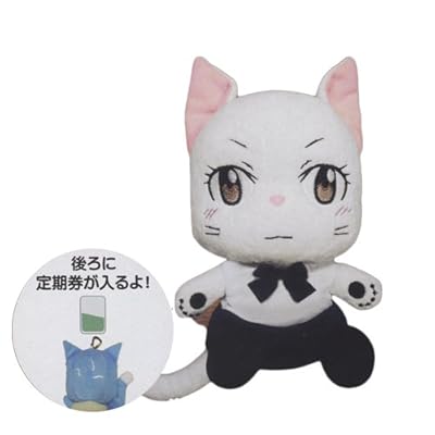  タイトーくじ本舗 フェアリーテイル みんなでハッピー C賞 ぬいぐるみパスケース シャルル 単品