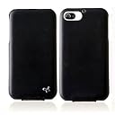 ZENUS iPhone4/4S対応 ケース Leather Folder ブラック 本革 Z199i4