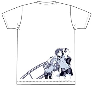 『あの夏で待ってる』 イチカ&檸檬Tシャツ ホワイト サイズ