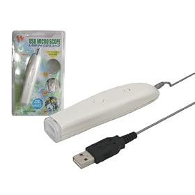 HORIC USB�}�C�N���X�R�[�v �p�[���z���C�g HUSB-759CAWH