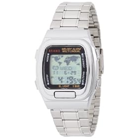 [�r�[���X]BEAMS BEAMS / DIGITAL METAL WATCH SILVER ONE SIZE 33220465848 �����Y