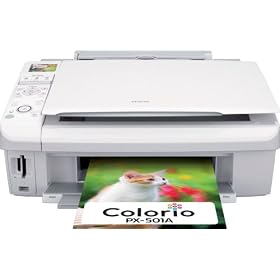 EPSON MultiPhoto Colorio ���ʎ��������� �t�H�g�����@ 4�F�痿�C���N PX-501A