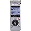 OLYMPUS ���j�APCM IC���R�[�_�[ DS-800 �V���o�[ 4GB microSD�X���b�g 3�}�C�N�V�X�e���u�g���X�~�b�N�v DS-800 SLV