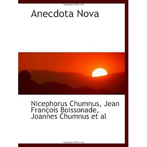 【クリックで詳細表示】Anecdota Nova [ペーパーバック]