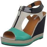 Geox D Janira C Wedges Leather D22P6C2102C9999