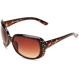 Steve Madden S1090 TS Oval Sunglasses