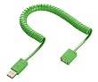 iBUFFALO USB�����P�[�u�� A�I�X:A���X �J�[���^�C�v 0.35m �O���[�� BSUAAC203GR