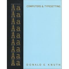 Computers & Typesetting, Volume A: The TeXbook (Computers & Typesetting Series)