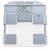 TANITA �������b�`�F�b�N�t���̎��b�v �V���o�[ TF-203-SV