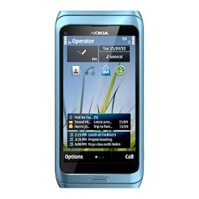 NOKIA E7-00 SIM�t���[ �u���[ 16GB Silver �m�L�A ���s�A���i