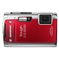 OLYMPUS �h���f�W�^���J���� TOUGH TG-610 ���b�h 5m�h�� 1.5m�ϗ����Ռ� -10���ϒቷ 1400����f 3D�t�H�g�@�\ Eye-Fi�J�[�h�Ή� TG-610 RED