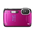 OLYMPUS �f�W�^���J���� TG-620 �s���N 5m�h�� 1.5m�ϗ����Ռ� -10���ϒቷ 1200����f ���ʏƎˌ^CMOS ���w5�{�Y�[�� DUAL IS �n�C�r�W�������[�r�[ 3.0�^LCD �L�p28mm 3D�t�H�g�@�\ TG-620 PNK