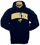  Georgia Tech Yellowjackets Mascot One Hooded Sweatshirt