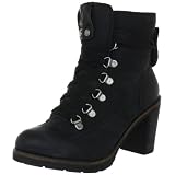Calvin Klein Jeans Annabel Oiled Nubuck/Shearling, Chaussures montantes femme
