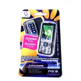 CAPDASE ScreenGuard mira for docomo T-01A / SoftBank X02T / Toshiba TG01 �u�~���[�^�C�v�v �t���ی�V�[�g