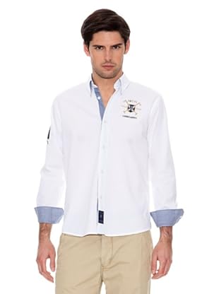 Valecuatro Camisa Parche (Blanco)