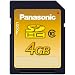 Panasonic SDHC�������[�J�[�h 4GB RP-SDW04GJ1K