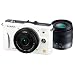 Panasonic �f�W�^�����J���� GF2 �_�u�������Y�L�b�g(14mm/F2.5�p���P�[�L�����Y�A14-42mm/F3.5-5.6�W���Y�[�������Y�t��) �t���n�C�r�W�������[�r�[��� �V�F���z���C�g DMC-GF2 W-W