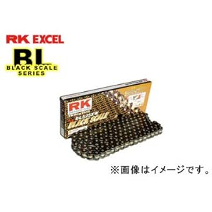 【クリックで詳細表示】RK EXCEL シールチェーン BL ブラック BL530XW 112L
