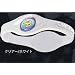�y���K�i�zPOWER BALANCE(�p���[�o�����X) �V���R���E�u���X���b�g �N���A M�i�~��:��19.0cm�j�y���s�A���i�z