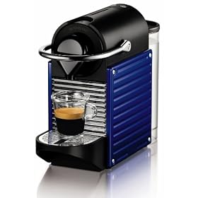 Nespresso �I�[�g�^�C�v PIXIE(�s�N�V�[) �u���[ C60BL
