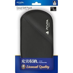 PlayStation Vita�p �J�W���A���\�t�g�|�[�` �u���b�N PlayStation �I�t�B�V�������C�Z���X���i