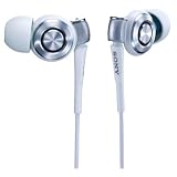 SONY ���^�C���i�[�w�b�h�t�H�� EX500SL �z���C�g MDR-EX500SL/W�\�j�[�ɂ��