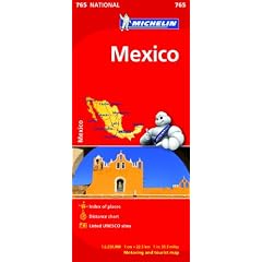 Mexico (Michelin National Maps)