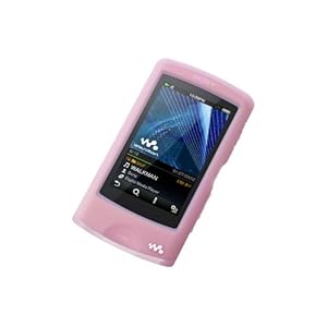 【クリックで詳細表示】SONY NW-A860シリーズ専用 シリコンケース ピンク CKM-NWA860/P