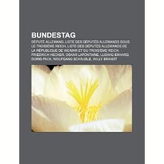 Bundestag: D Put Allemand, Liste Des D Put?'s Allemands Sous Le Troisi Me Reich