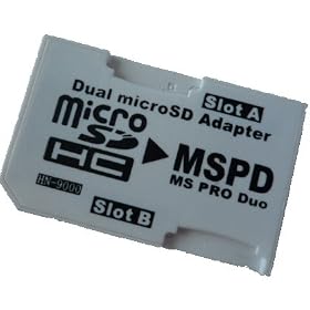 ���ő�32GB�Ɂ� microSD(HC) - Produo DUO Adapter (��)