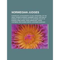 Norwegian Judges: Norwegian Law Biography Stubs, Personnel of the Legal Purge in Norway, Supreme Court Justices of Norway