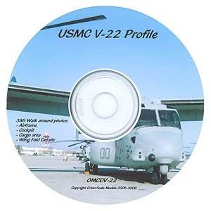  アメリカ海兵隊 V-22オスプレイ 機体資料画像CD-R
