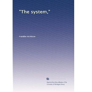 【クリックで詳細表示】＂The system，＂ [ペーパーバック]
