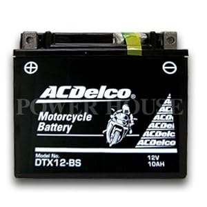 【クリックでお店のこの商品のページへ】Amazon ｜ ACDelco [ エーシーデルコ ] シールド型 バイク用バッテリー DTX12-BS ｜ バイクバッテリー ｜ 車＆バイク