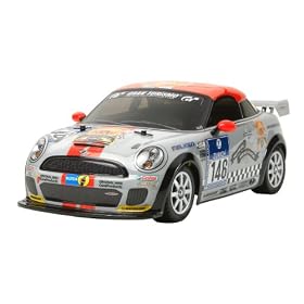 1/10 �d��RC�J�[�V���[�Y No.520 �~�j JCW�N�[�y (M-05�V���[�V) 58520