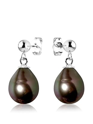 Pearl Addict Ohrringe rhodiniertes Silber 925