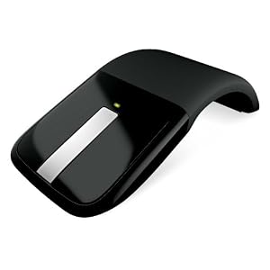 マイクロソフト ブルートラック ワイヤレス マウス Arc Touch Mouse ブラック RVF-00057