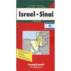 Israel and Sinai 1:400, 000: With Cultural Guide (Map)