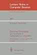 Electronic Dictionaries and Automata in Computational Linguistics: Litp Spring School in Theoretical Computer Science, Saint- Pierre D'oleron, France, May 25-29, 1987. Proceedings (Lecture Notes in Computer Science)
