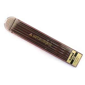 【クリックで詳細表示】三菱鉛筆 2.0mm芯 ユニホルダー用替芯 HB