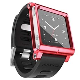 LunaTik Multi-Touch Watch Band [ ���b�h ] ���i�e�B�b�N �}���`�E�H�b�`�o���h iPod nano 6G��p