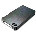 iBUFFALO iPhone 4S専用 『オシャレに彩る』 デザインケース (ホログラムブラック) BSIP11PCD5