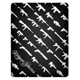 Music Skins iPad �p�t�B���� �t���ی�t�B����  Rogue Status  Guns Black  iPad   MSIPAD0164