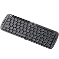 ELECOM iPad/iPhone4/4S/3GS/3G/iPod touch �Ή� �܂肽����Bluetooth�L�[�{�[�h �p���z�� �u���b�N TK-FBP019EBK