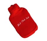  2 LITER WÄRMFLASCHE IM ROLLKRAGENPULLOVER HAB DICH LIEB