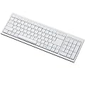 ELECOM �p���^�O���t���L�[�{�[�h 99�L�[ Bluetooth M�T�C�Y �p���z�� �z���C�g TK-FBP014EWH