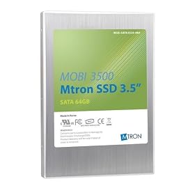 MTRON�� SSD mobi3500�V���[�Y SATA2 3.5" 64GB�y�����f�f�\�t�g�����ŁzMSD-SATA3535-064-S