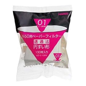 �n���I V60�p�y�[�p�[�t�B���^�[�_�f�Y�� VCF-01(100����)