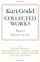 Collected Works: Publications 1929-1936 (Collected Works (Oxford))